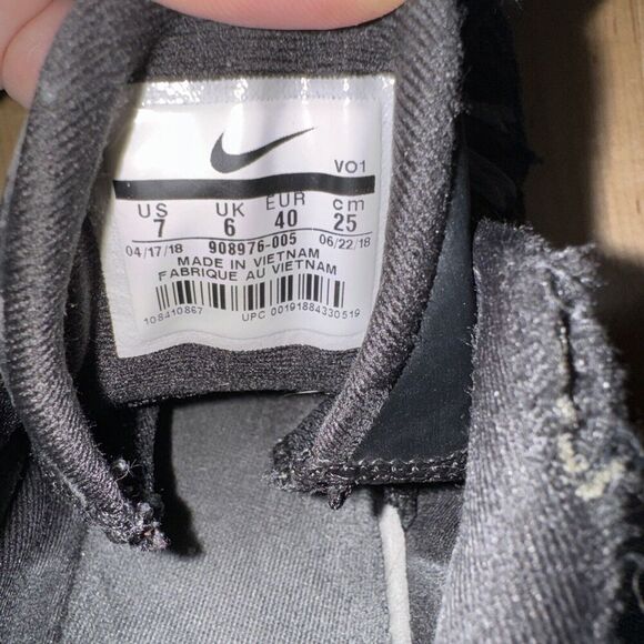 Size 7 - Nike Zoom Evidence 2 Black - 908976-005 - Picture 5 of 7
